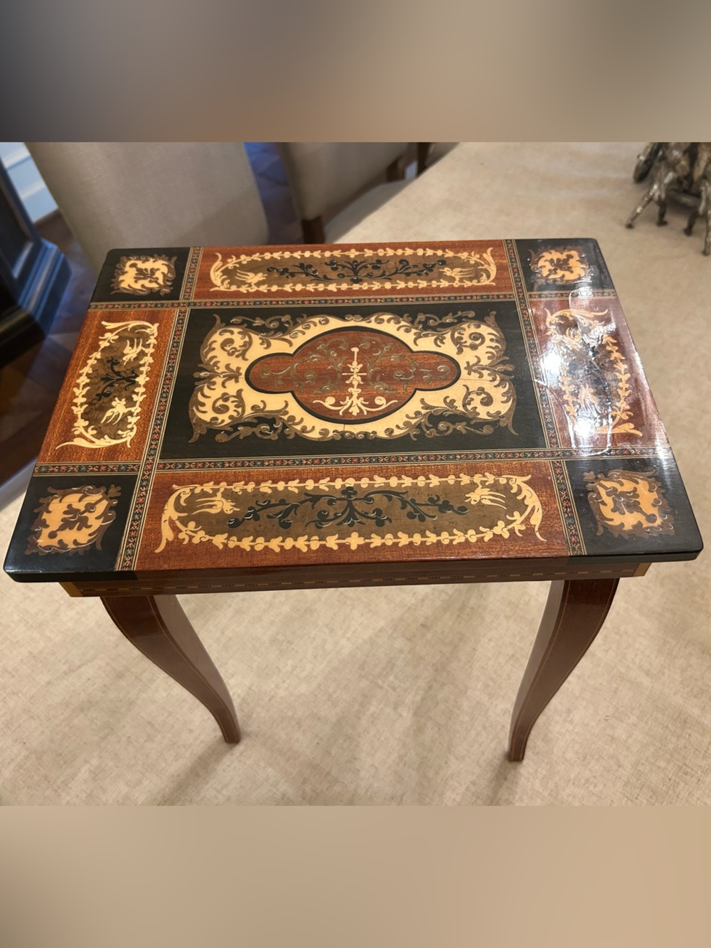 Vintage Italian musical table!